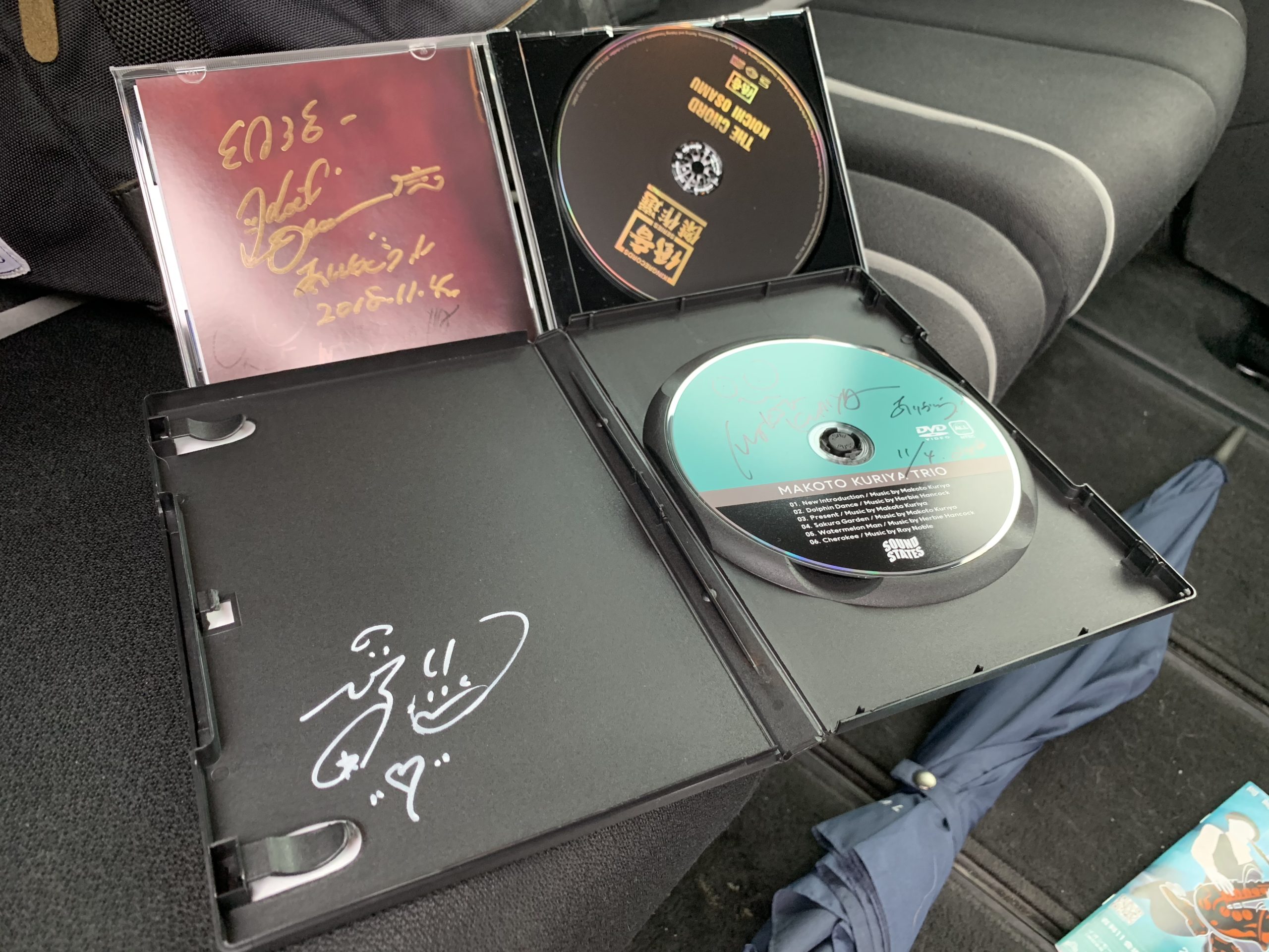 クリヤ・マコトさん　則竹裕之さん　納浩一さん　サイン