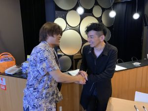 秋田慎治さんと　Period 2019 Shinji Akita with me