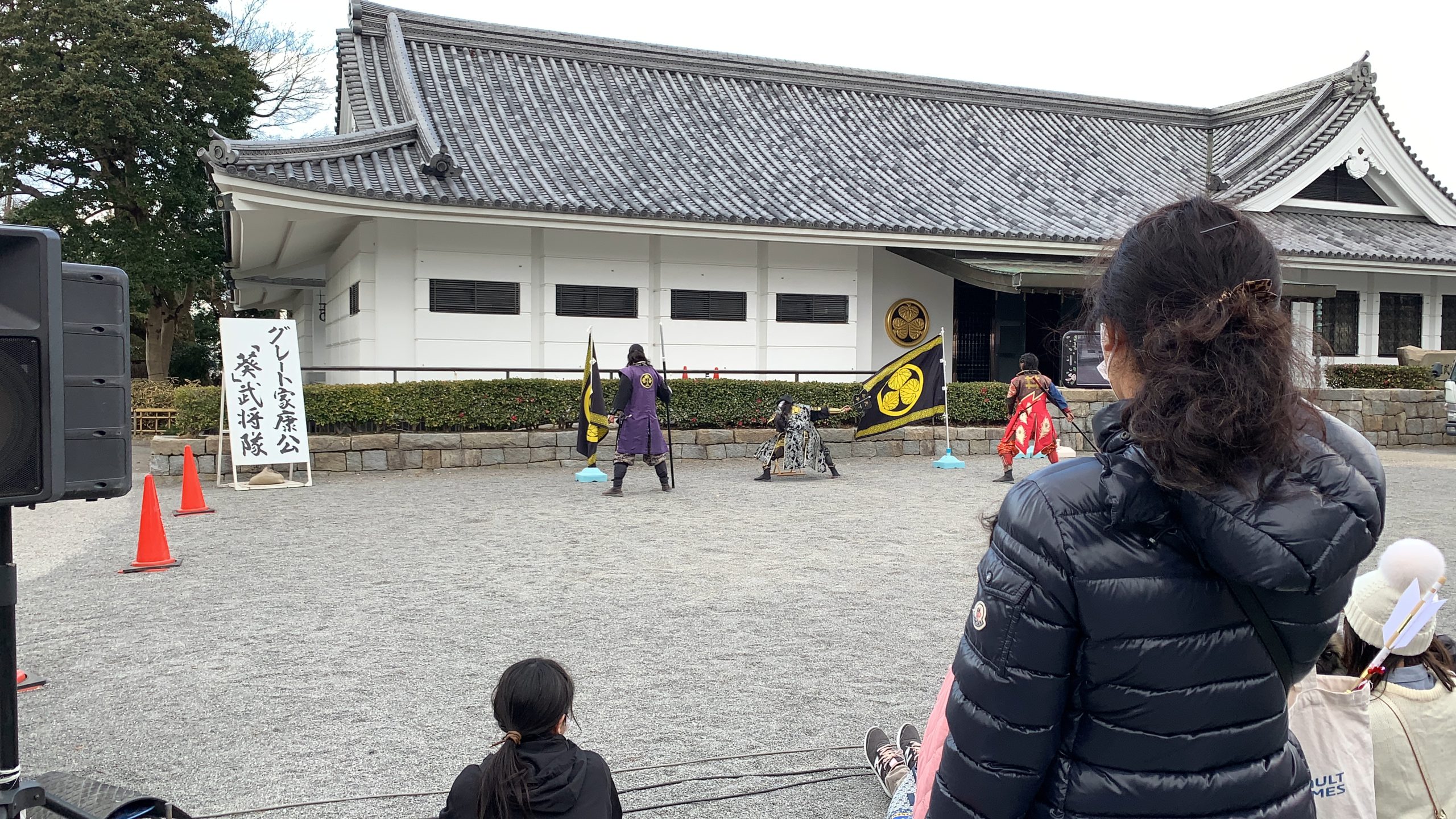 一句。 岡崎城　立つ季神社　武将隊。 あ。季語がないな（笑）