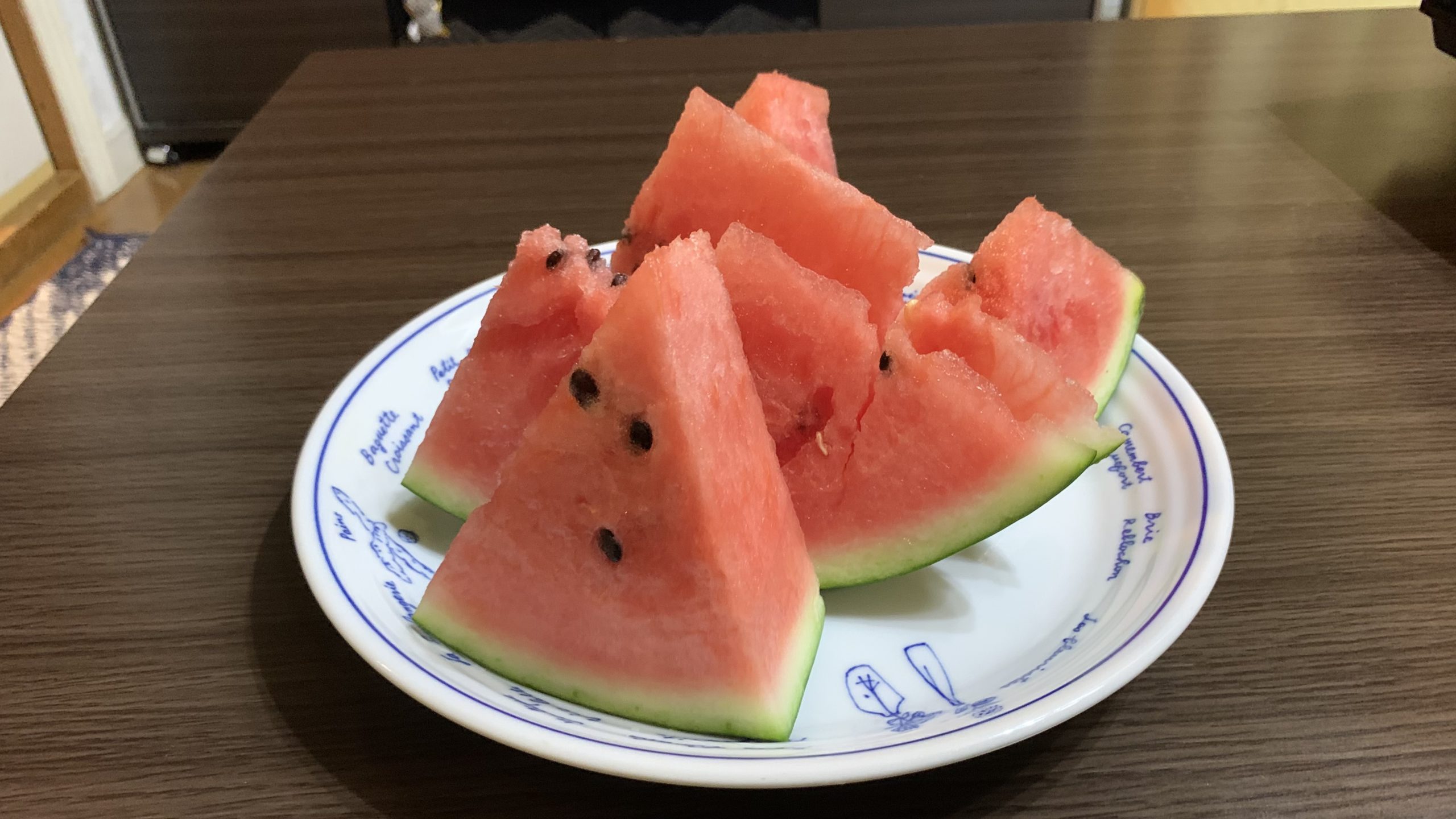 すいか～初スイカ｜2021年