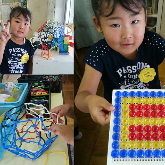 今日は保育参観。 In nursery school with my daugther. #daugther #nursery #nurseryschool